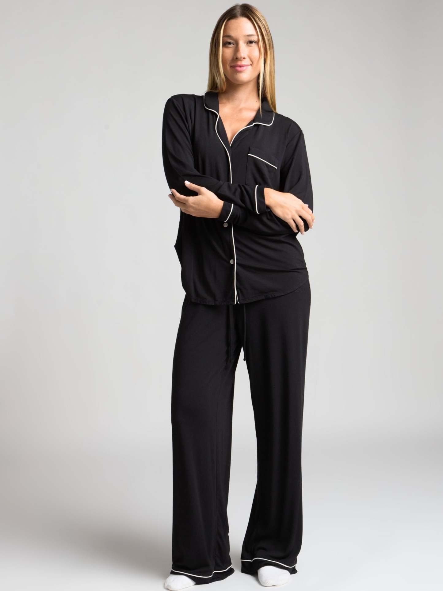 Luna Lounge Long Sleeve Pant PJ Set