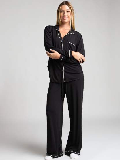 Luna Lounge Long Sleeve Pant PJ Set