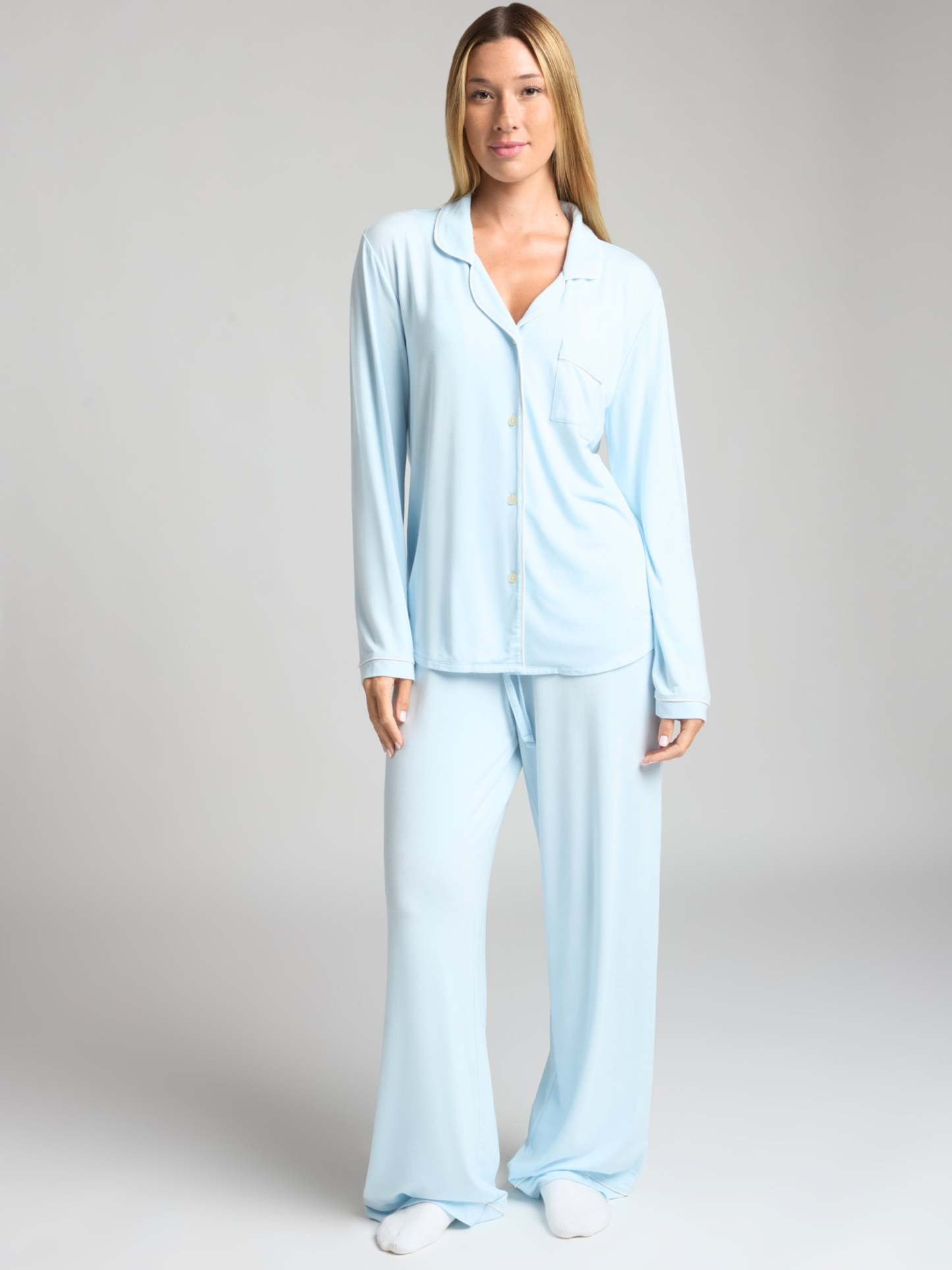 Luna Lounge Long Sleeve Pant PJ Set