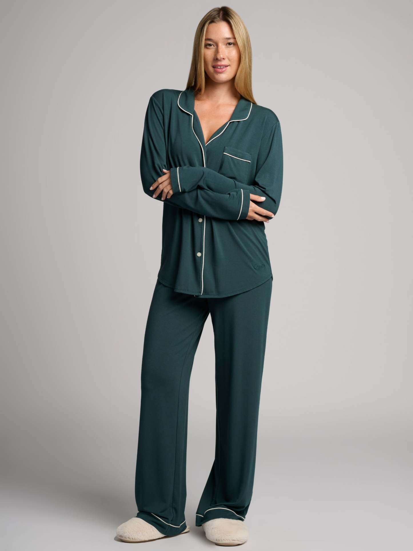 Luna Lounge Long Sleeve Pant PJ Set