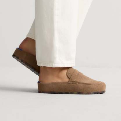 The Penny Clog - ReVelvet™ Portobello