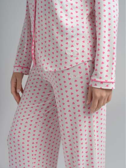 Luna Lounge Long Sleeve Pant PJ Set