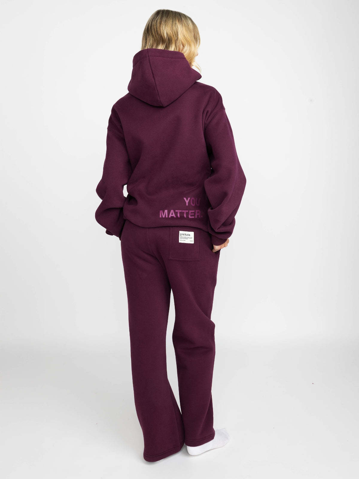 You Matter Straight Leg Sweatpants