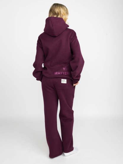 You Matter Straight Leg Sweatpants