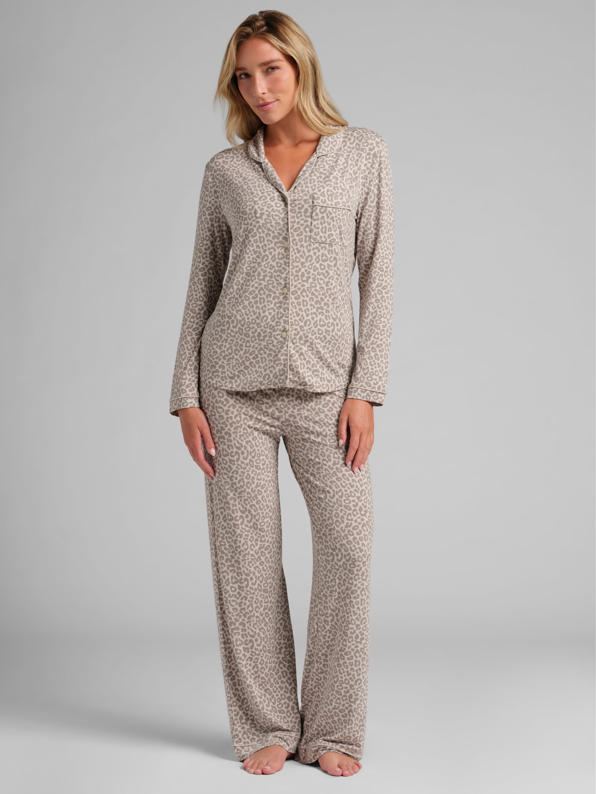Luna Lounge Long Sleeve Pant PJ Set