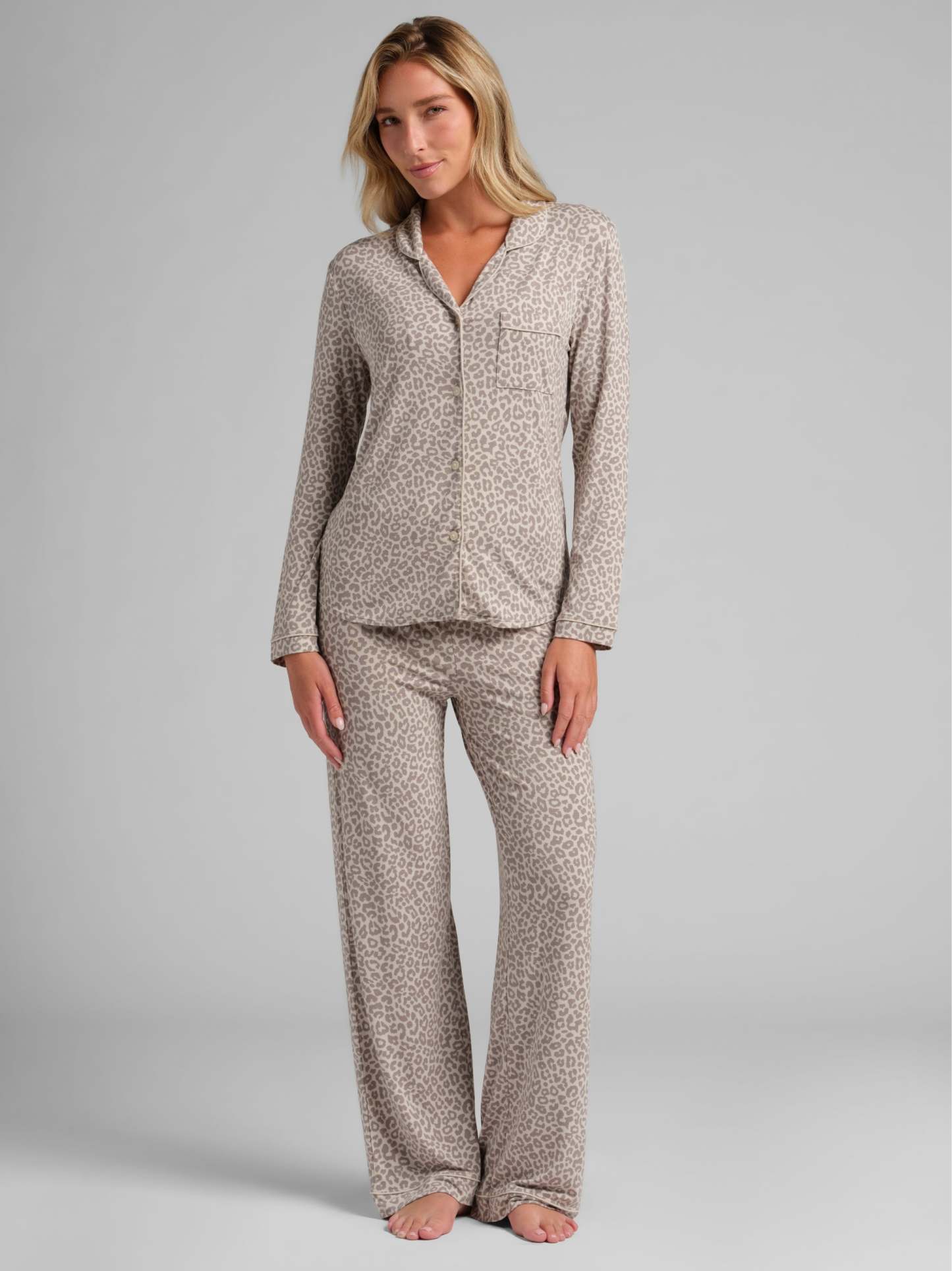 Luna Lounge Long Sleeve Pant PJ Set