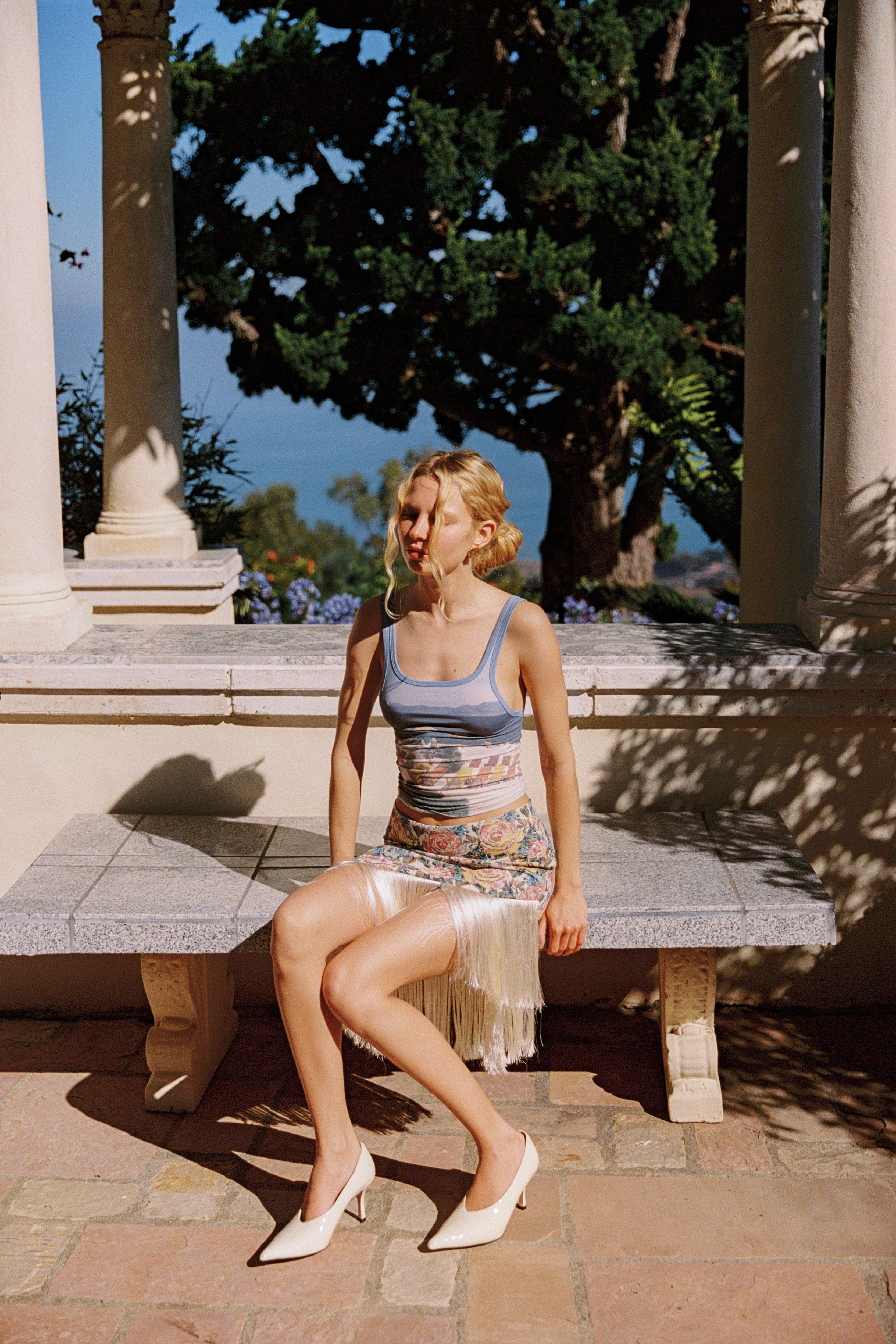 Gretchen Jacquard Skirt