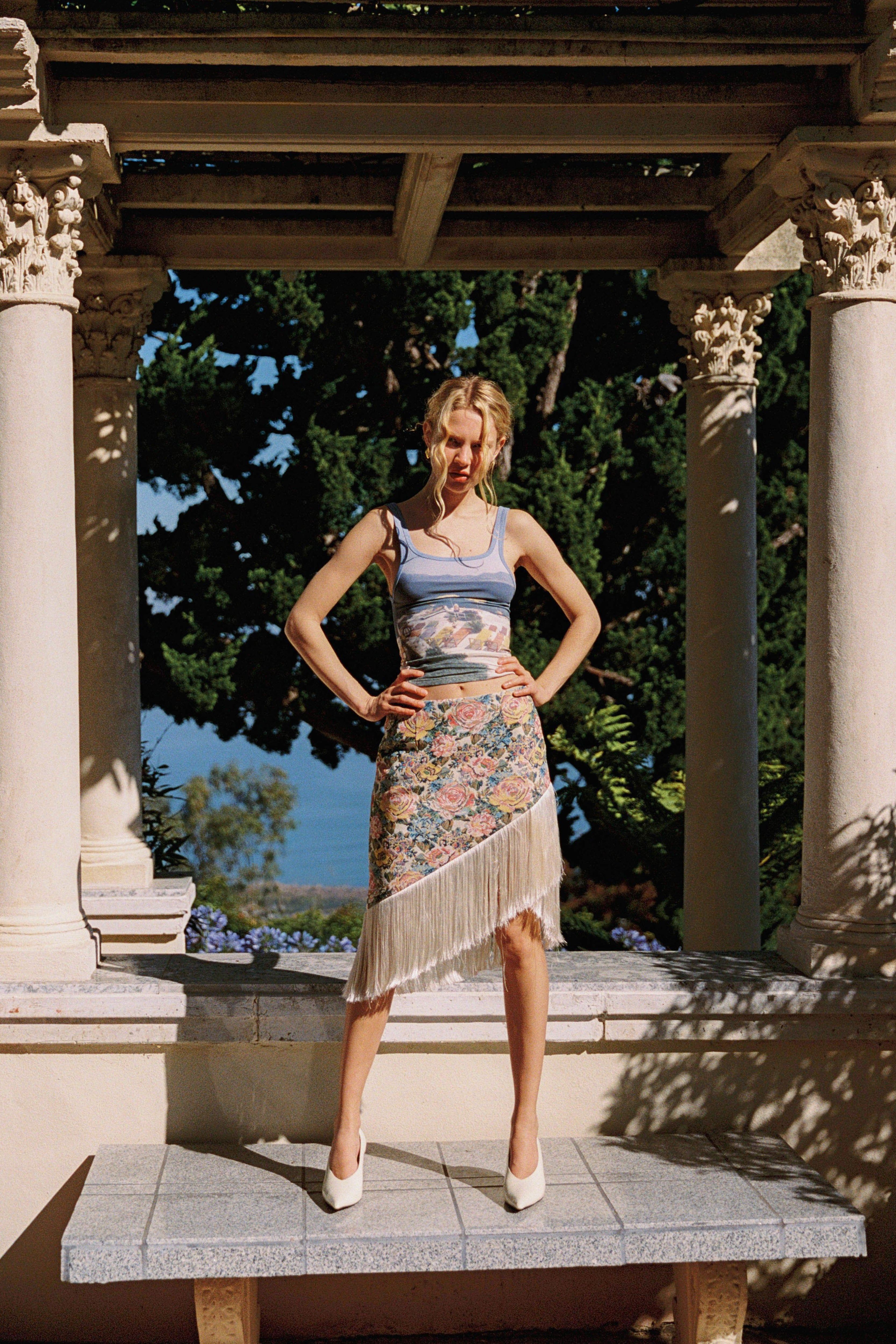Gretchen Jacquard Skirt