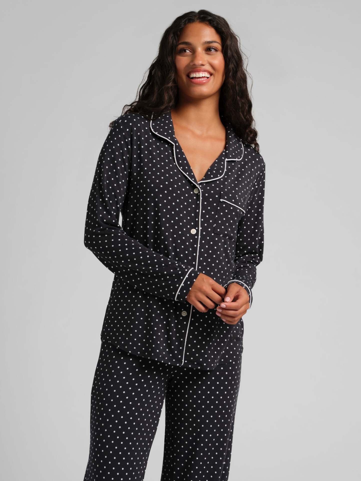 Luna Lounge Long Sleeve Pant PJ Set