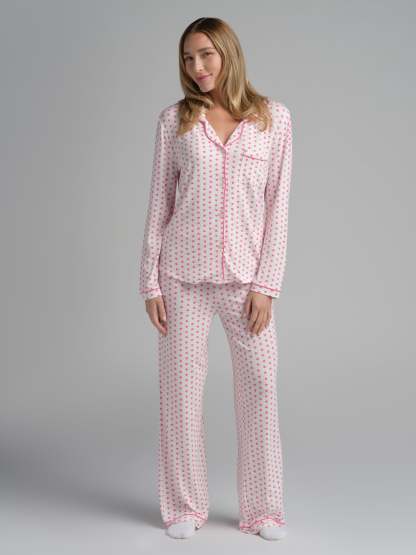Luna Lounge Long Sleeve Pant PJ Set