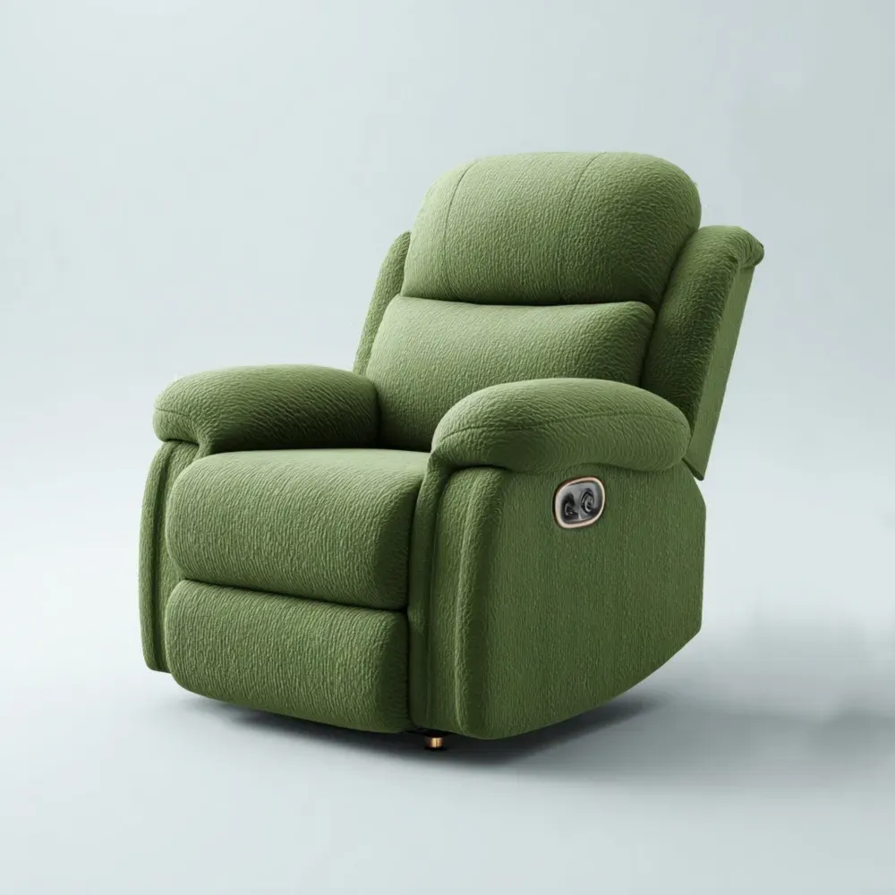 Relaxsessel Stoff Grün 90x85x100 cm