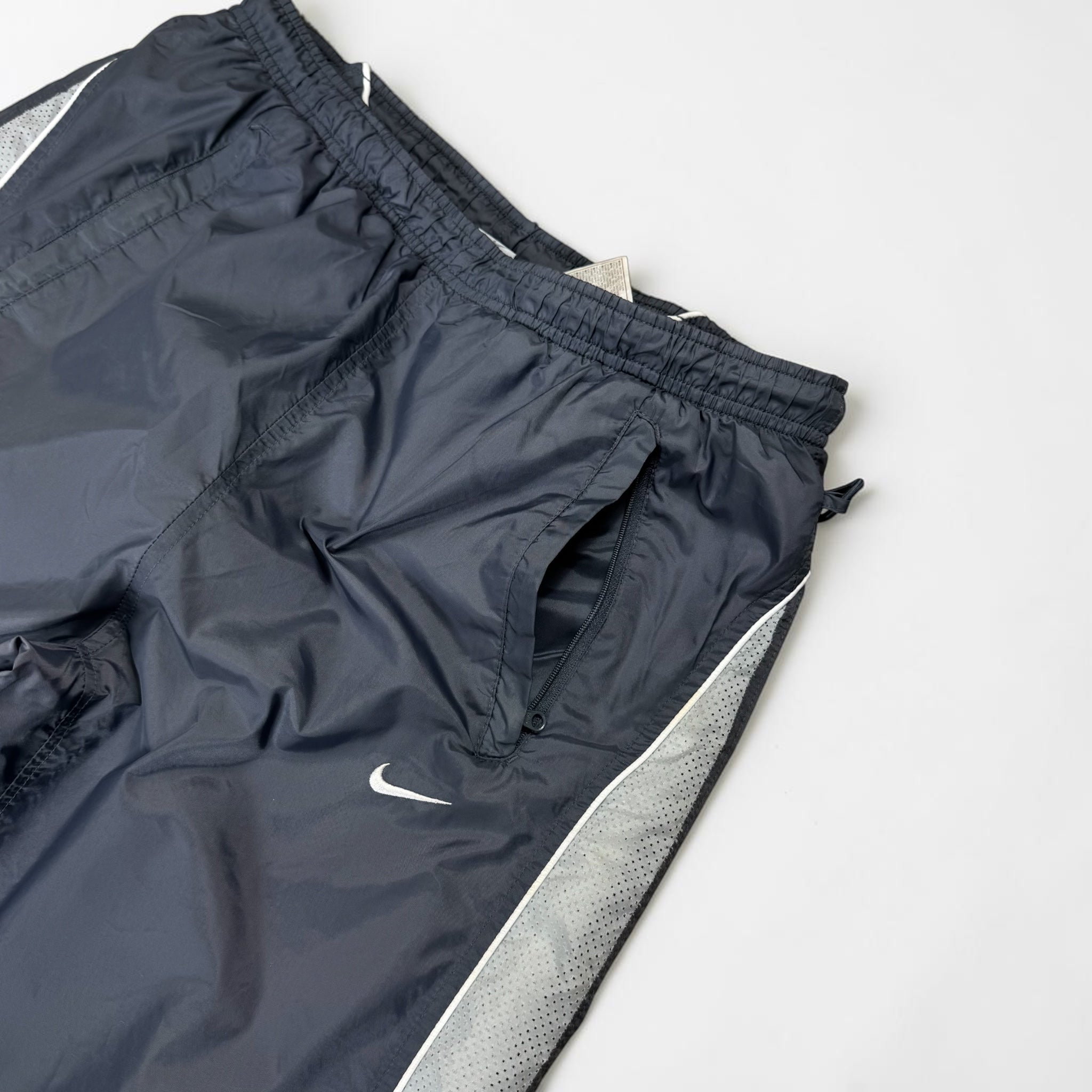 SUPER RARE 2000s Nike Trackpants Grey *PREMIUM* - (M)