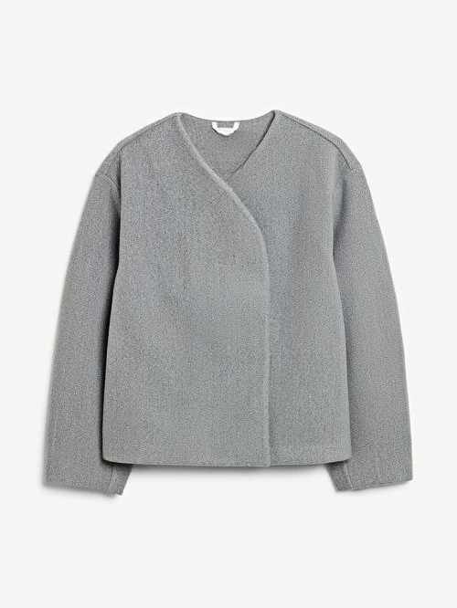 WOOL TEXTURED JACKET