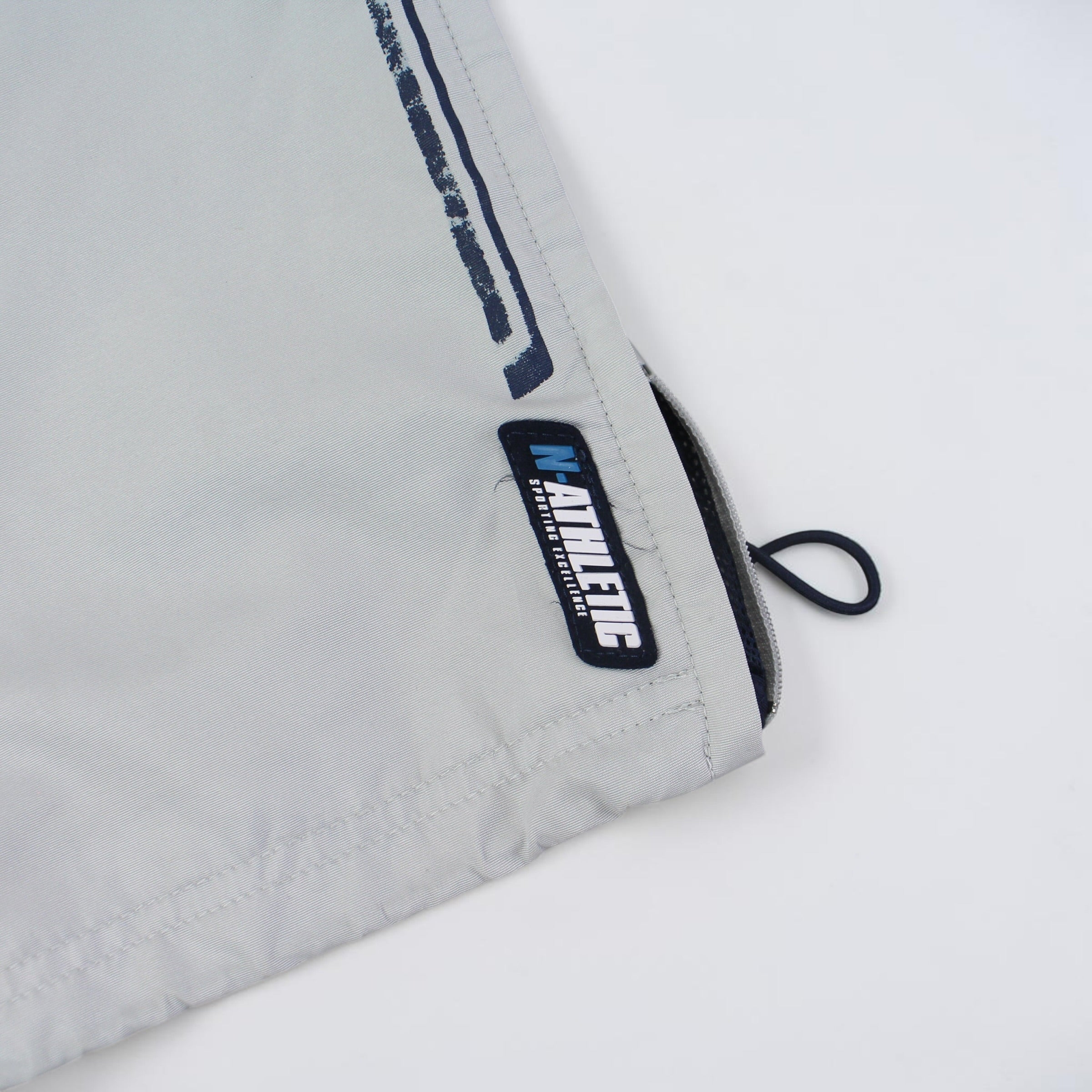 SUPER RARE 2000s Baggy Nike Trackpants Grey - (L)