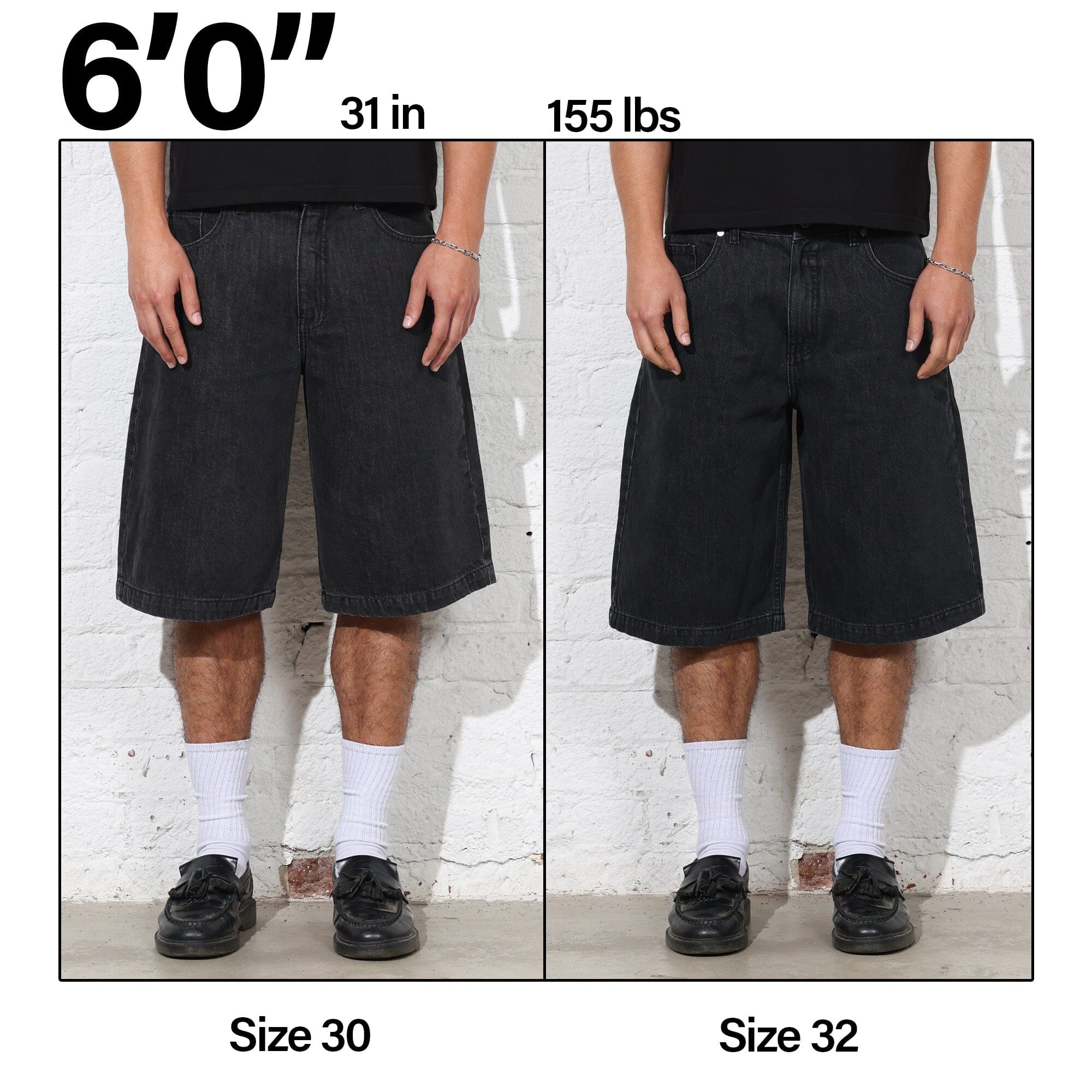 Tokyo Dad Jean Shorts | Baggy, Wide-Leg