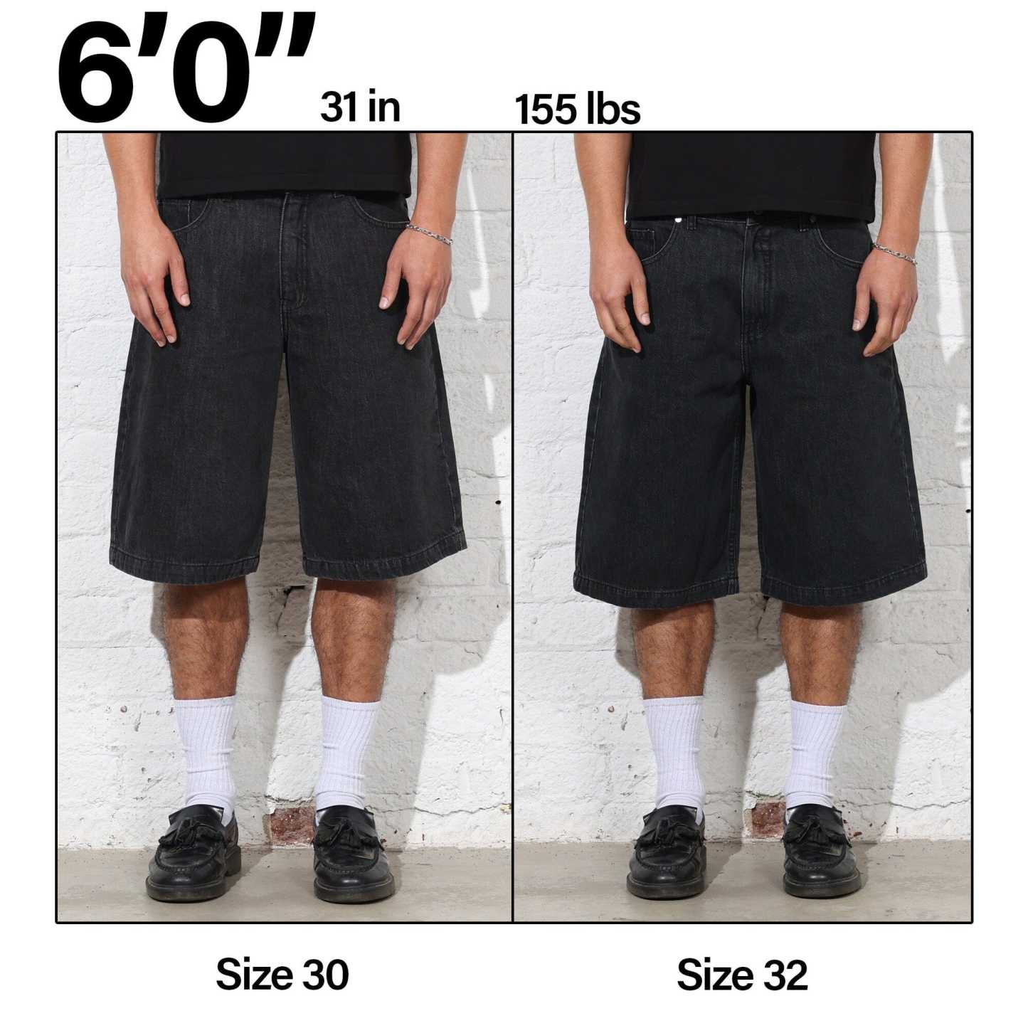 Tokyo Dad Jean Shorts | Baggy, Wide-Leg