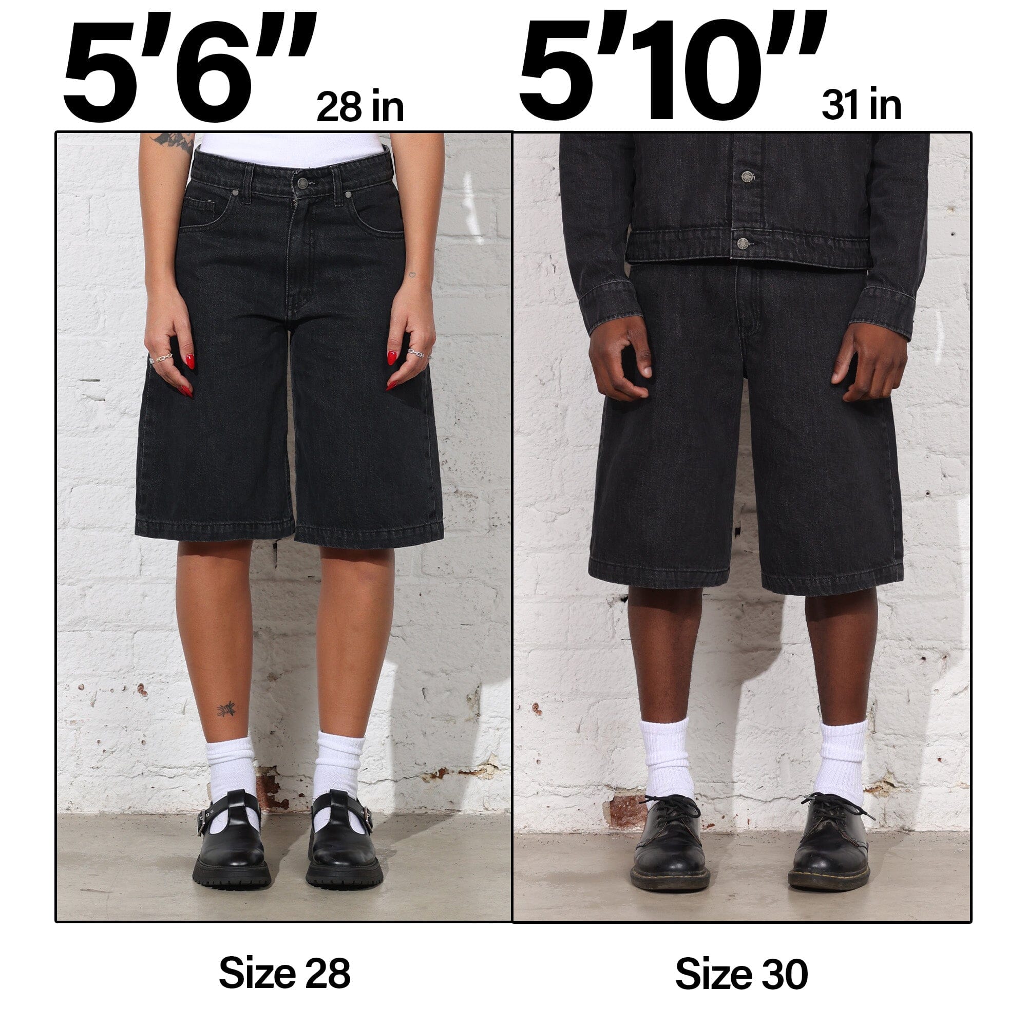Tokyo Dad Jean Shorts | Baggy, Wide-Leg