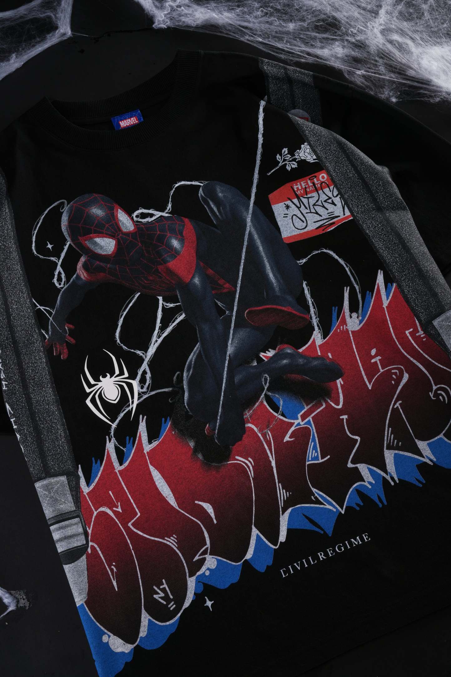 First Mission SBS 199X Oversized Tee in Black