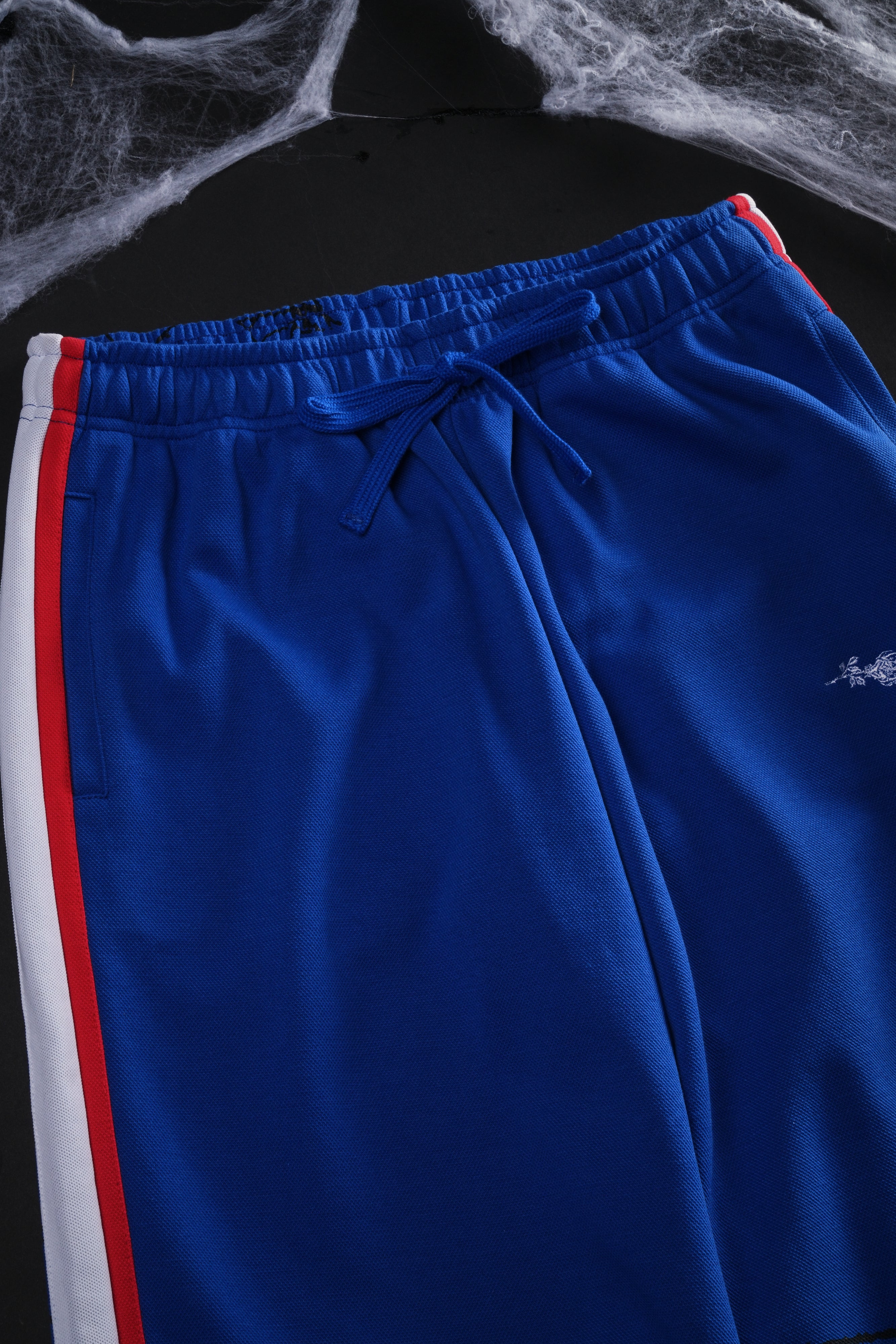 Vicious Varsity Track Pants in Collegiate Blue
