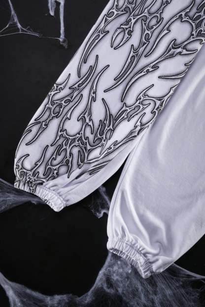 Nightfall Lounger Sweat Pants in White