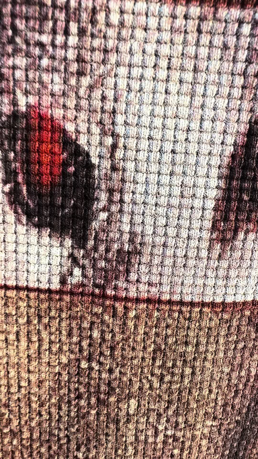 "EVIL CAT" WAFFLE LONG SLEEVE