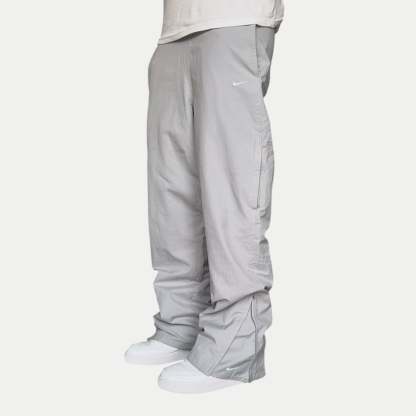 RARE 2000s Nike Trackpants Grey *PREMIUM* - (S)