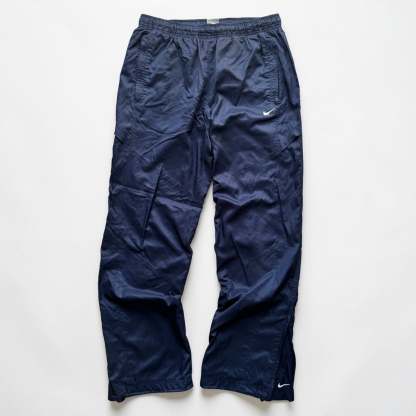 RARE 2000s Nike Trackpants Navy - (L)