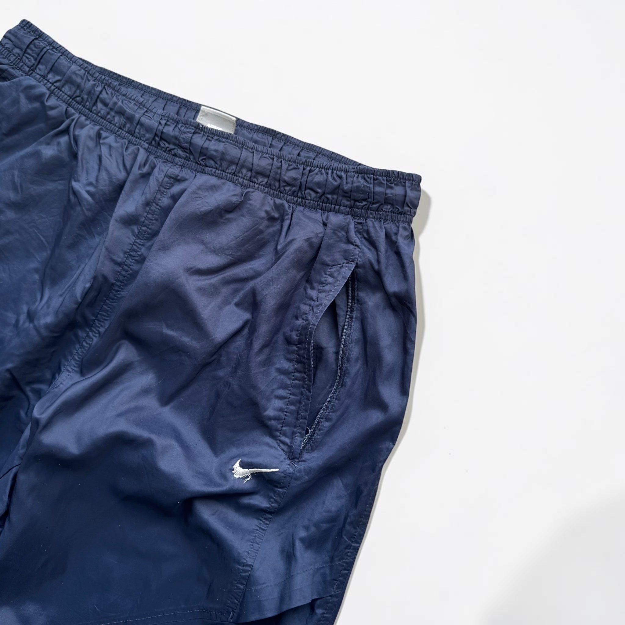 RARE 2000s Nike Trackpants Navy - (L)