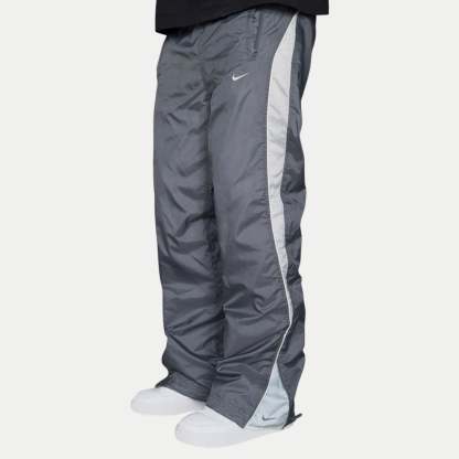 SUPER RARE 2000s Nike Trackpants Grey *PREMIUM* - (M)