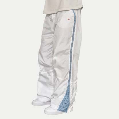 ULTRA RARE 2000s Nike Air Max Trackpants White *PREMIUM* - (L)