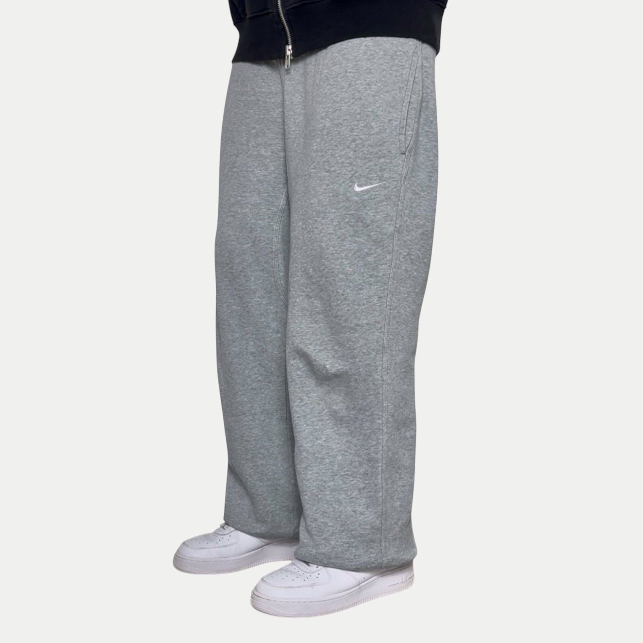 RARE 2000s Nike Joggers Grey - (L)
