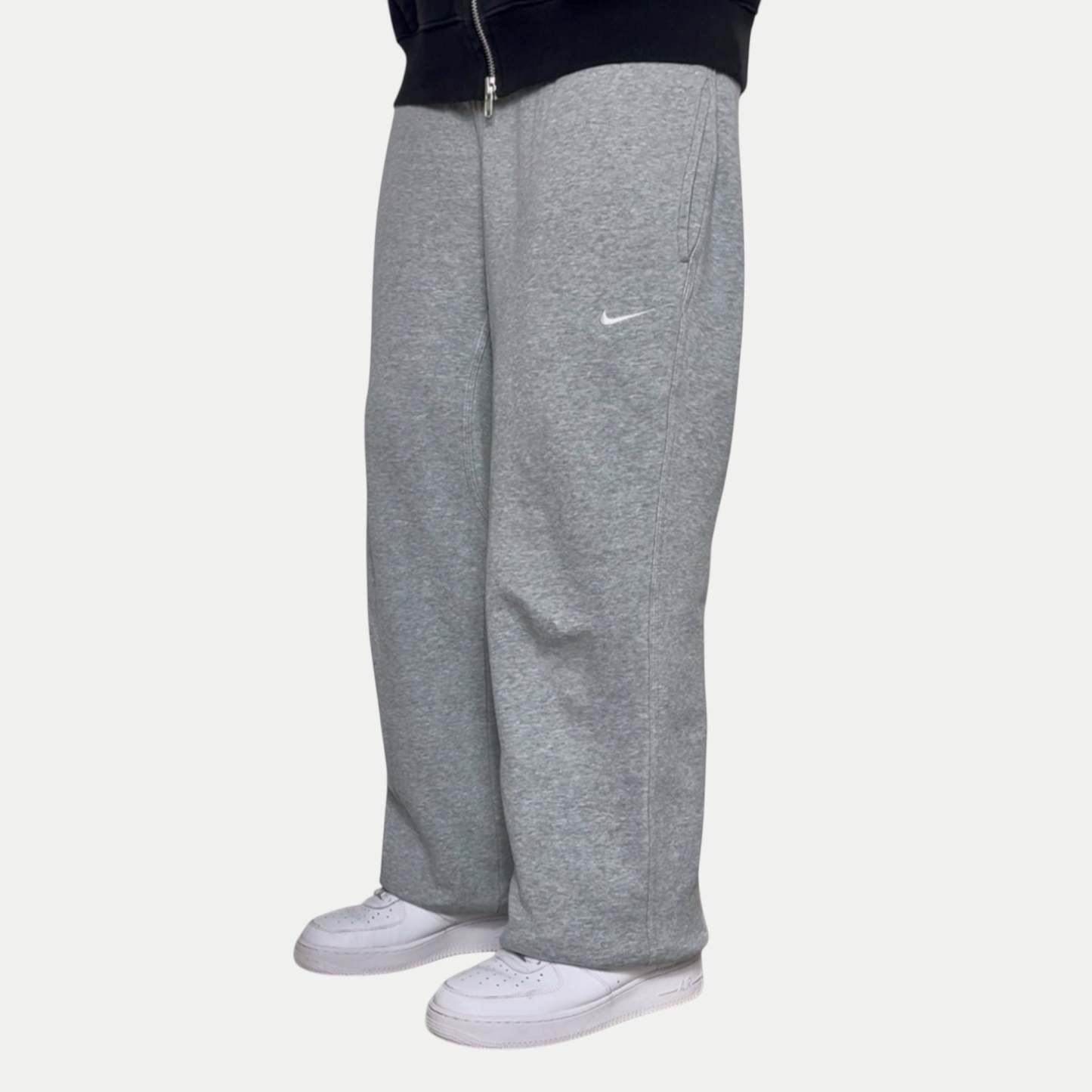 RARE 2000s Nike Joggers Grey - (L)