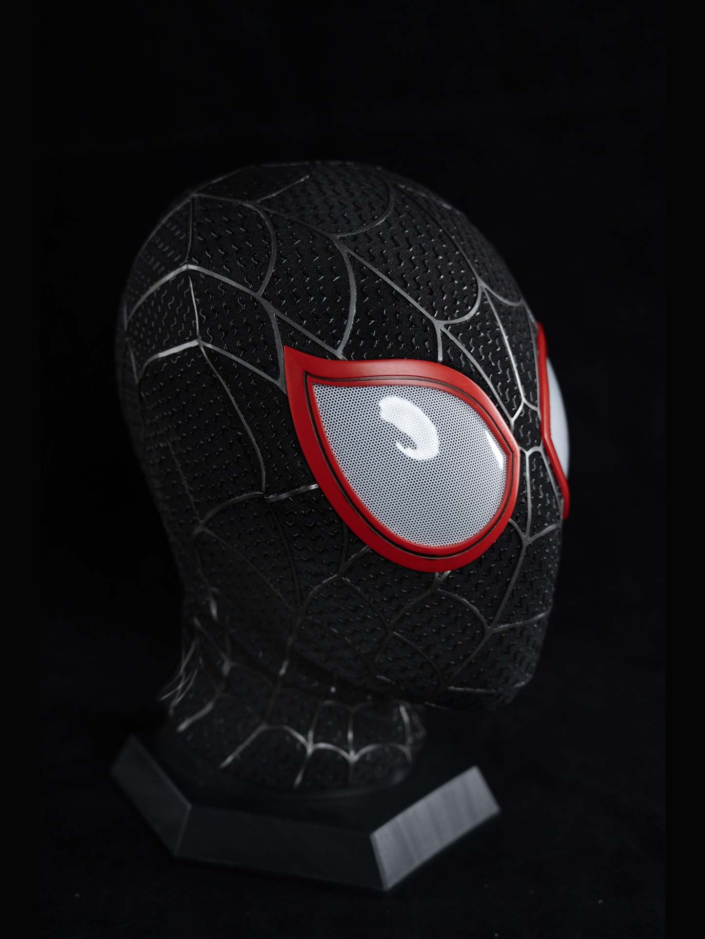 Black&Red Graffiti Style Face Shell Mask