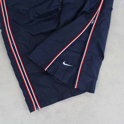 SUPER RARE 2000s Nike Trackpants Navy - (L)