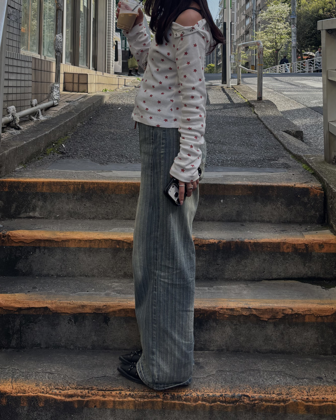 Stripe Straight Pants BB0005