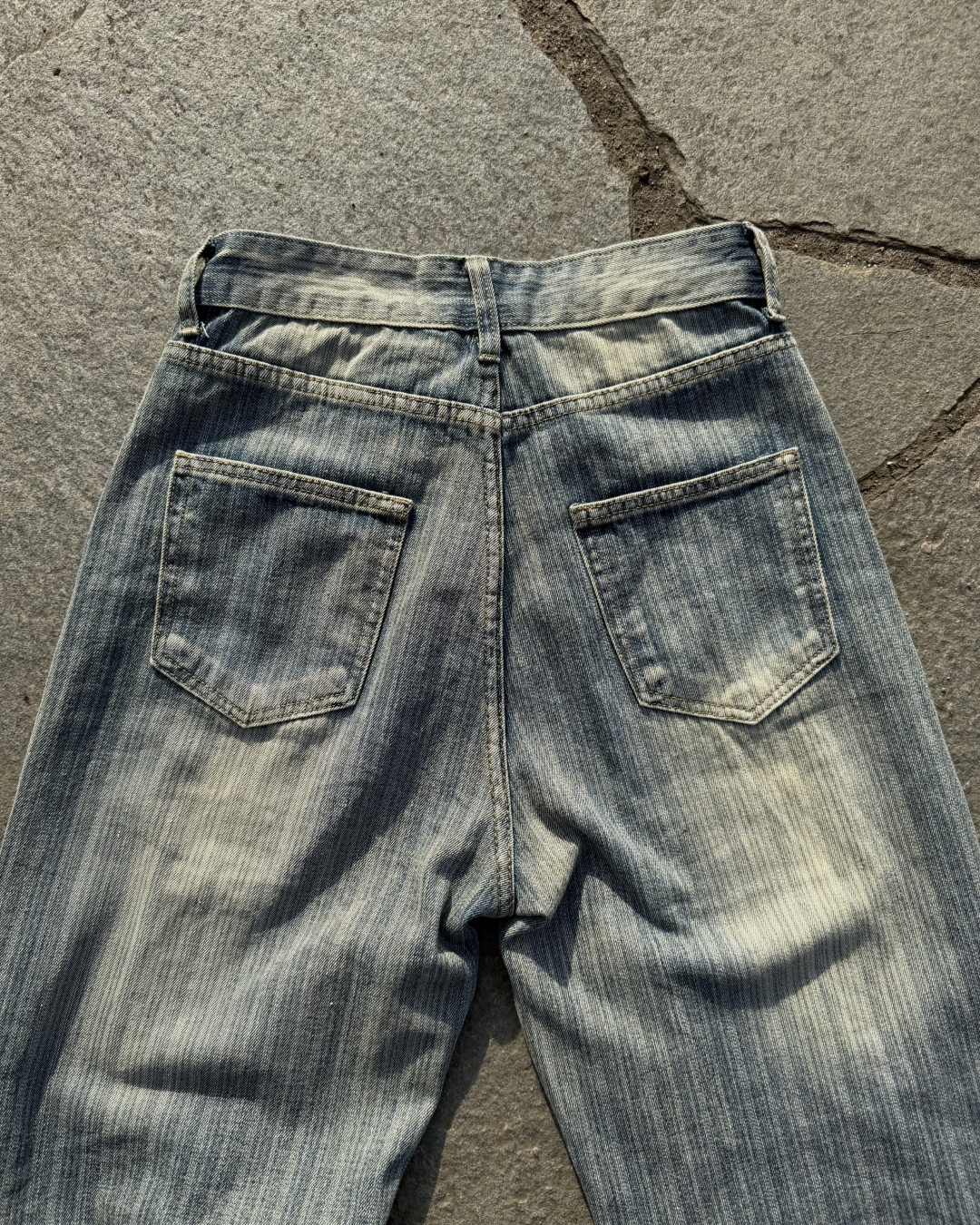 Stripe Straight Pants BB0005