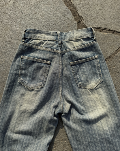 Stripe Straight Pants BB0005