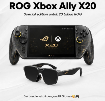 ASUS ROG Xbox Ally X20 OLED AR bundle