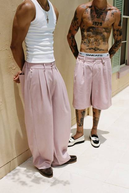 DUALSTASH PLEATED UTILITY SHORTS