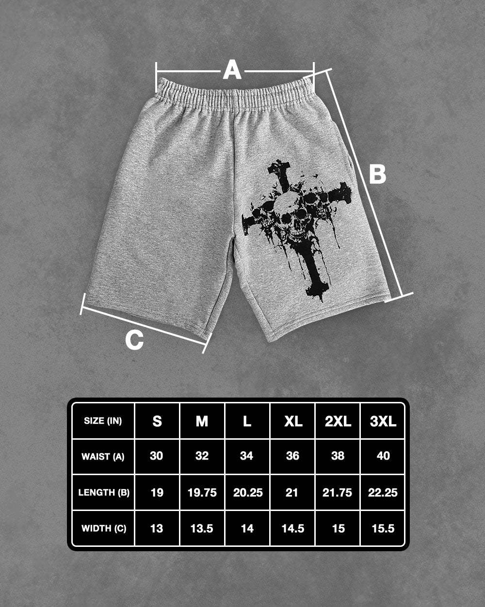 SKULL SHORTS