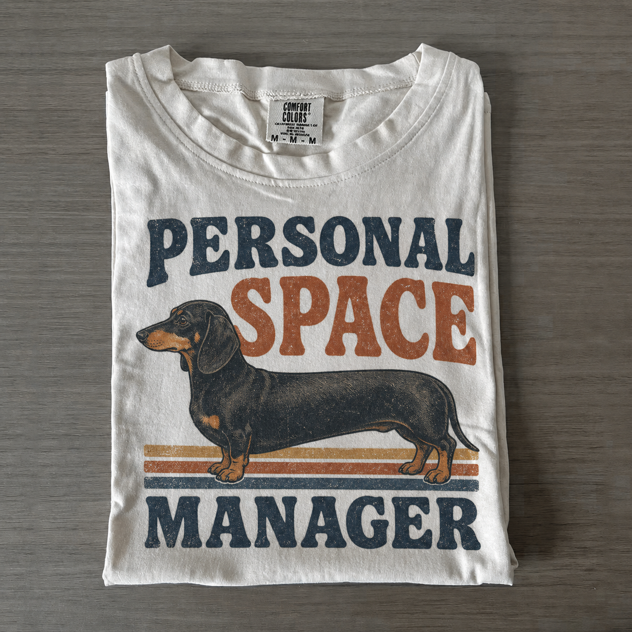 Dachshund Personal Space Manager T-shirt