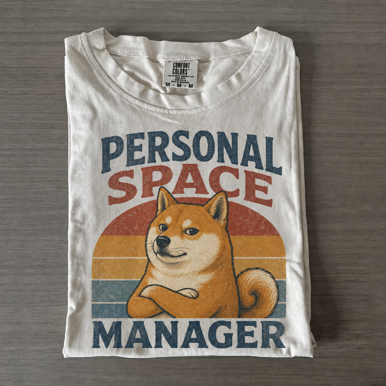 Shiba Personal Space Manager T-shirt