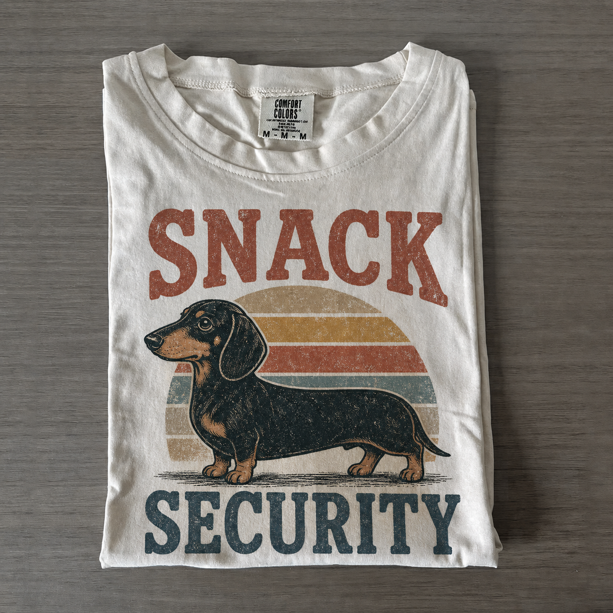 Dachshund Snack Security T-shirt