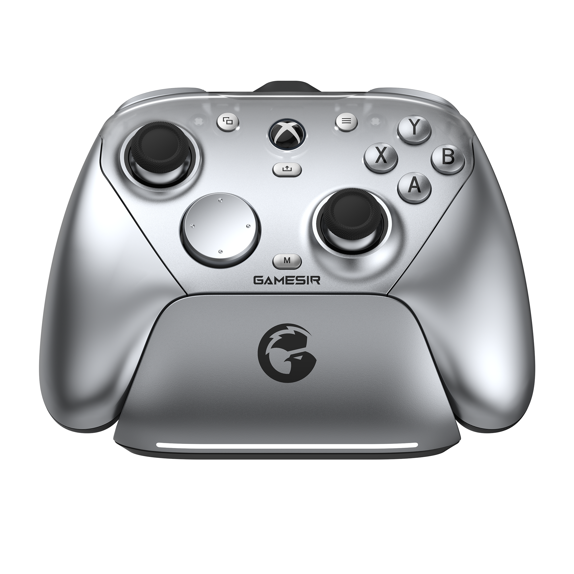 GameSir G7 Pro Tri-Mode Xbox Wired, PC & Mobile Wireless Controller-Metallic Silver