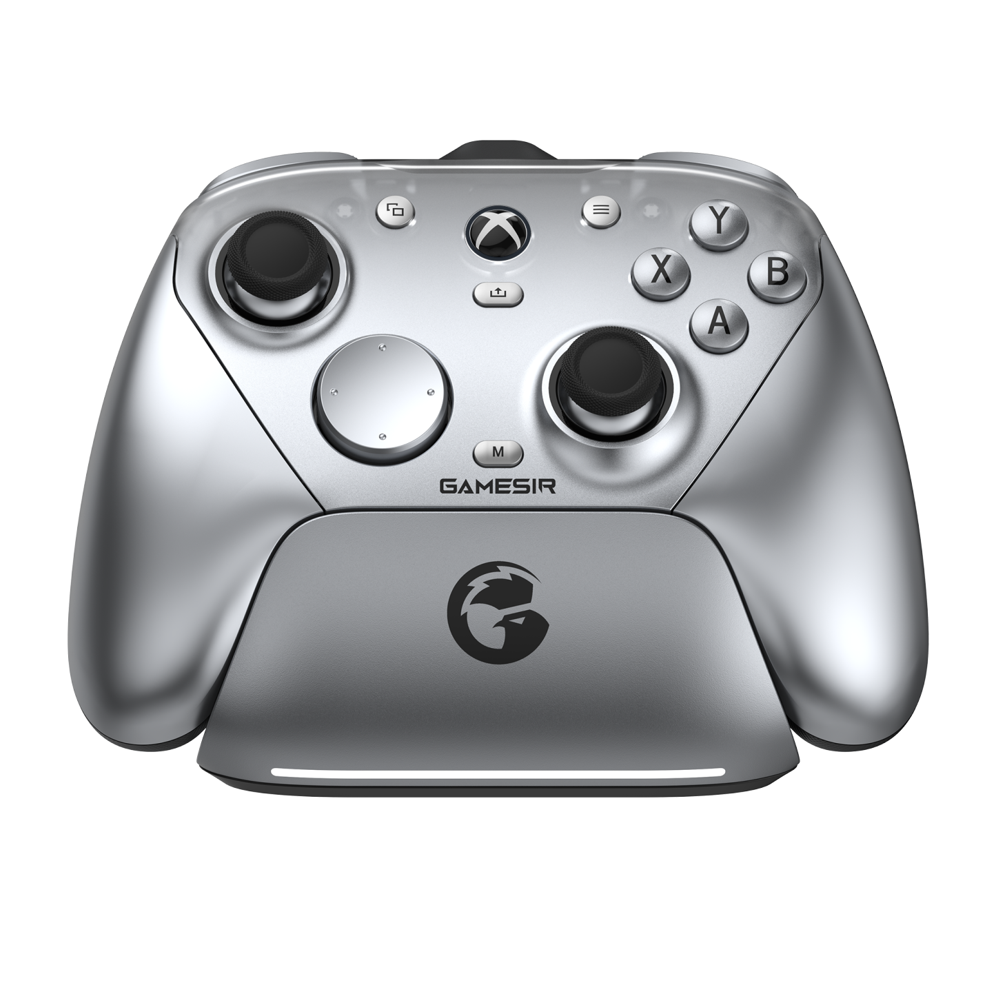 GameSir G7 Pro Tri-Mode Xbox Wired, PC & Mobile Wireless Controller-Metallic Silver