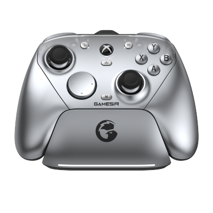GameSir G7 Pro Tri-Mode Xbox Wired, PC & Mobile Wireless Controller-Metallic Silver