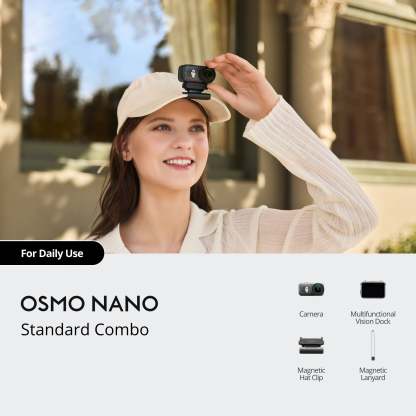 DJI Osmo Nano Standard Combo Action Camera (128GB)