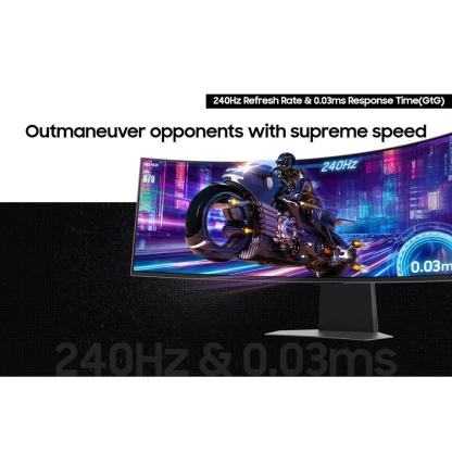 Odyssey OLED G9 (G95SD) Dual QHD 240Hz 0.03ms Curved Gaming Monitor