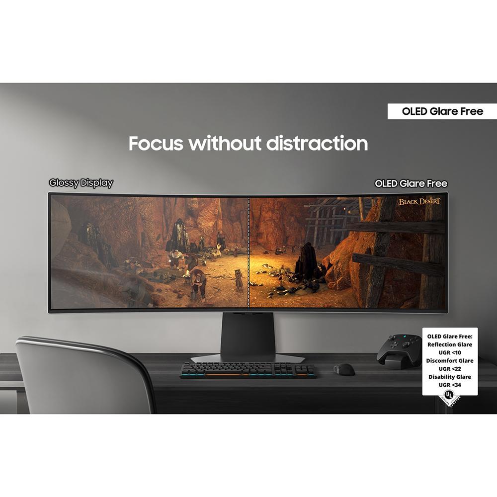 Odyssey OLED G9 (G95SD) Dual QHD 240Hz 0.03ms Curved Gaming Monitor