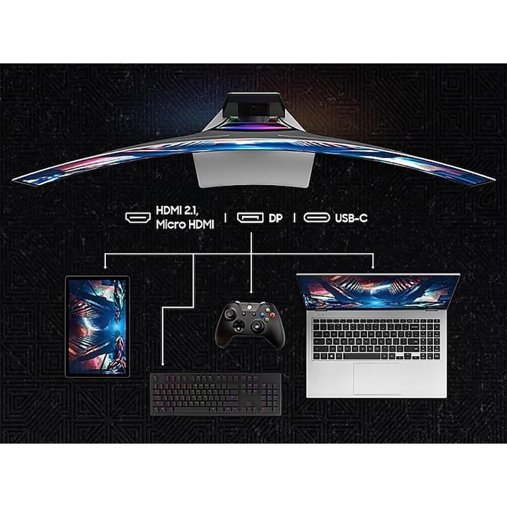 Odyssey OLED G9 (G95SD) Dual QHD 240Hz 0.03ms Curved Gaming Monitor